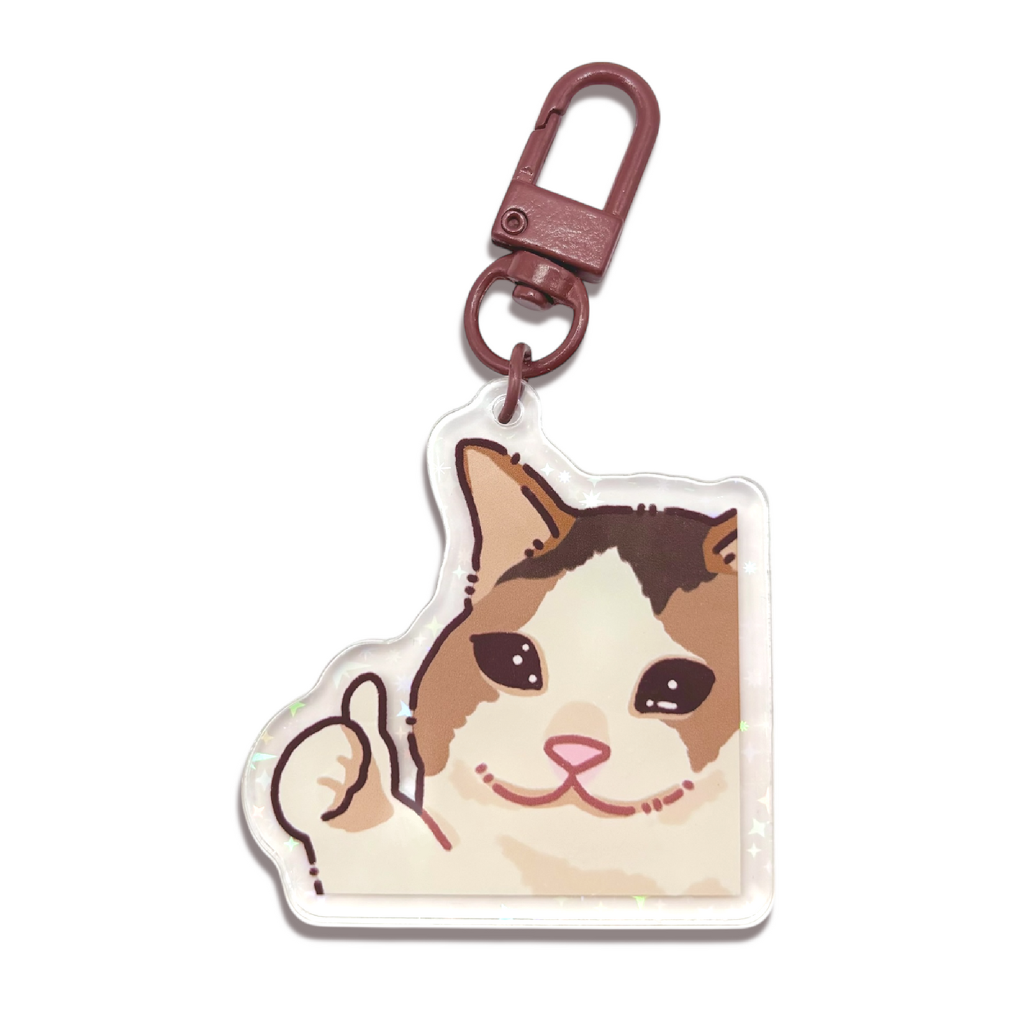 Cat Meme Keychains 3