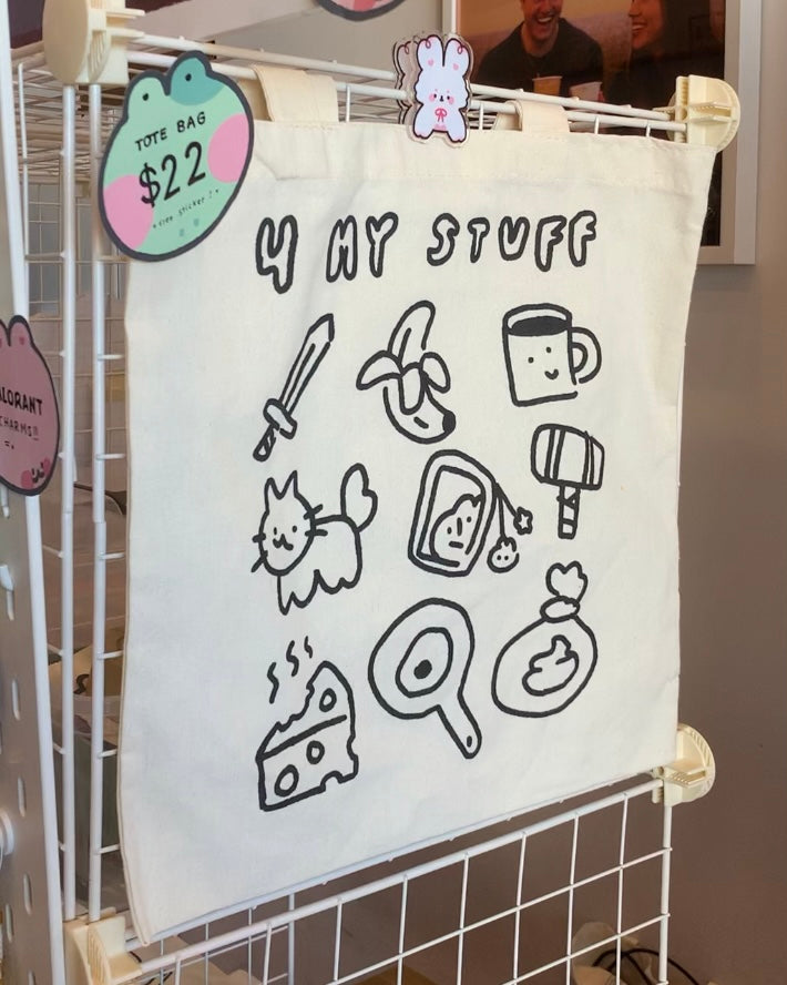 4 My Stuff Tote Bag