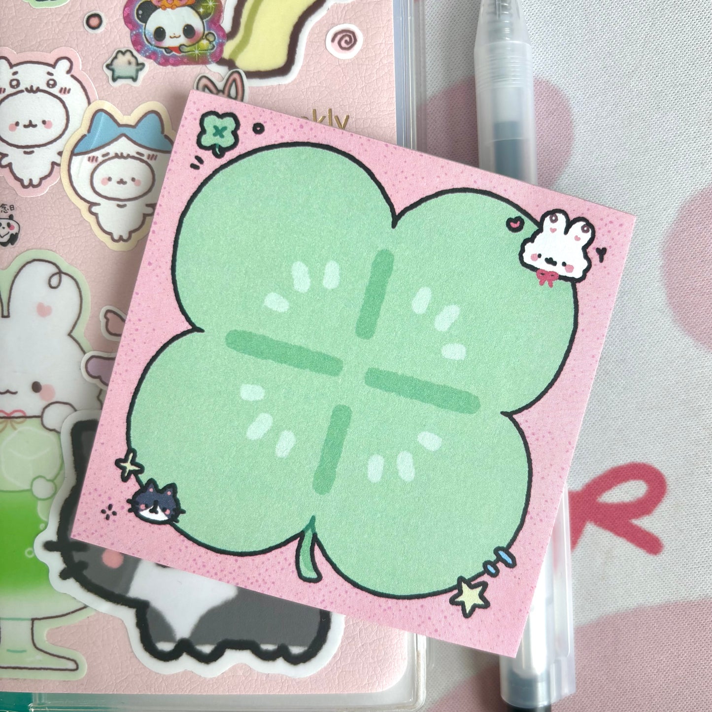Clover Bimbo Memo Pad