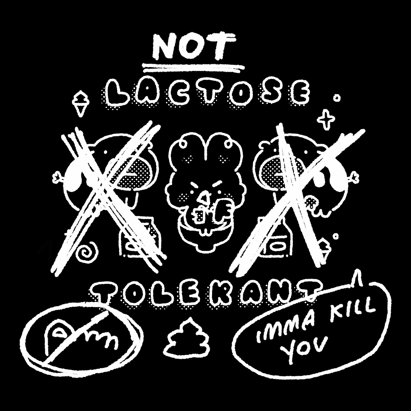 Lactose Tolerant T-Shirts