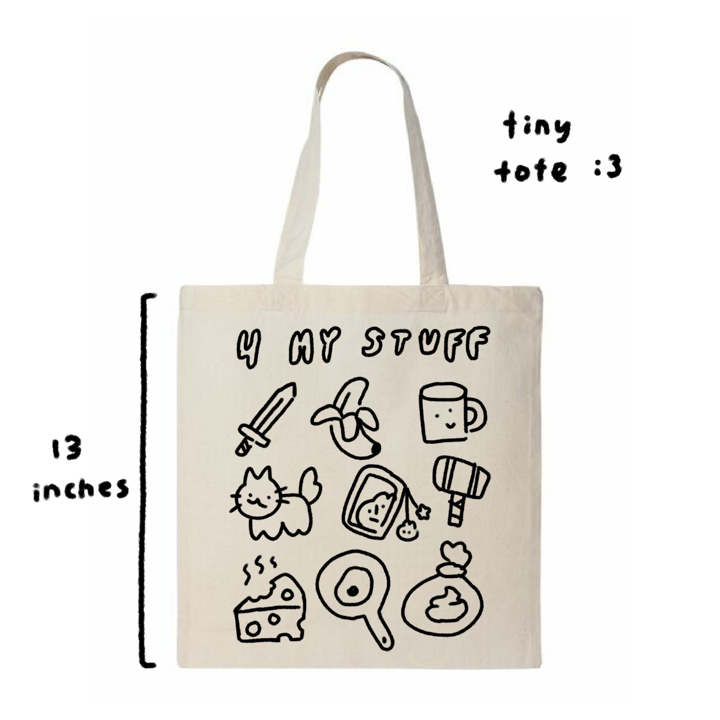 4 My Stuff Tote Bag
