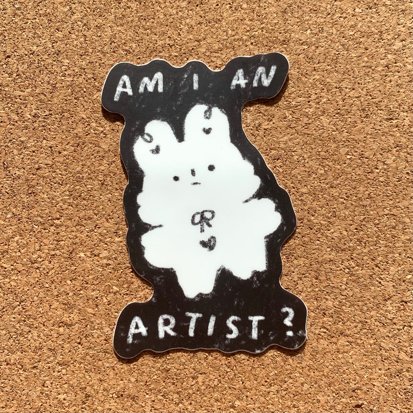 Bimbo "Am I an Artist?" Sticker