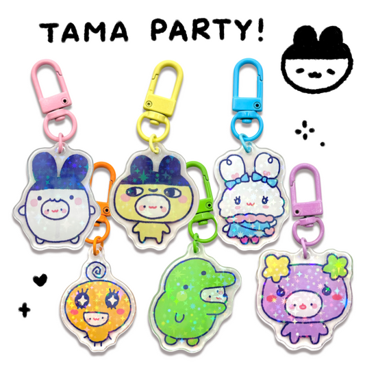 Tamagotchi Bimbo Keychains