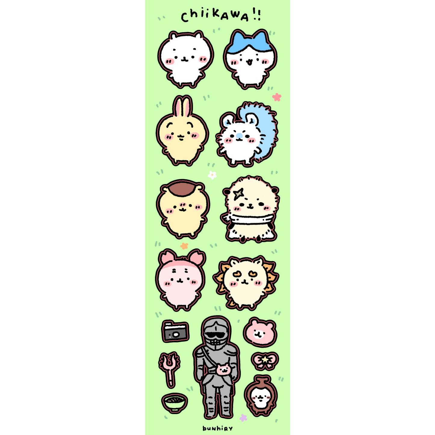 Chiikawa Sticker Sheet