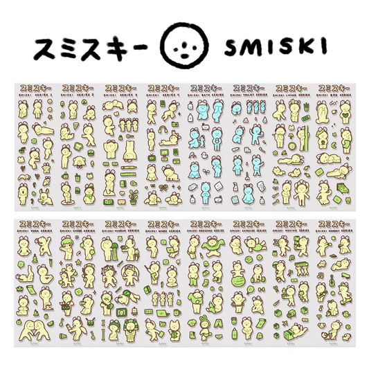Smiski Sticker Sheets