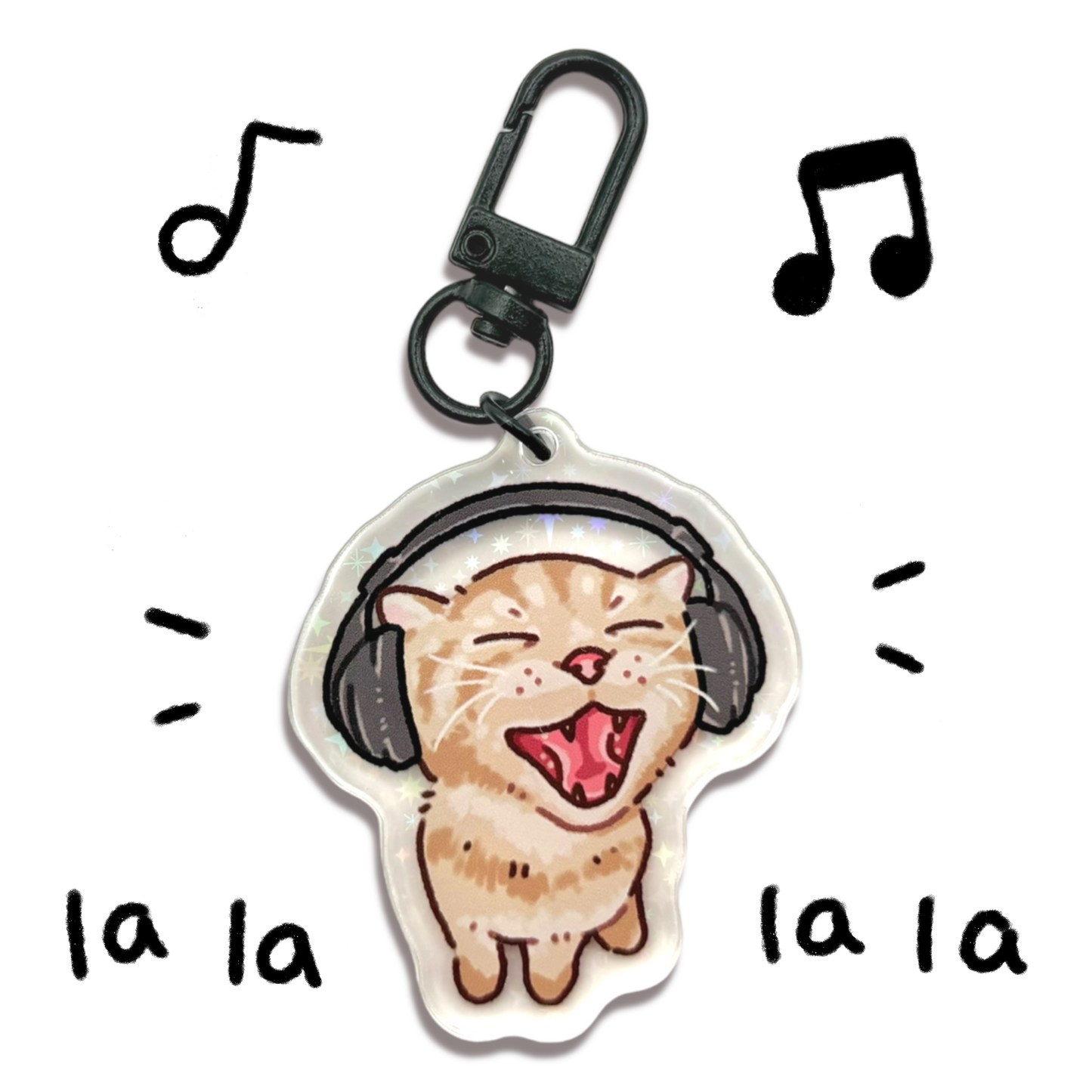 Cat Meme Keychains 2