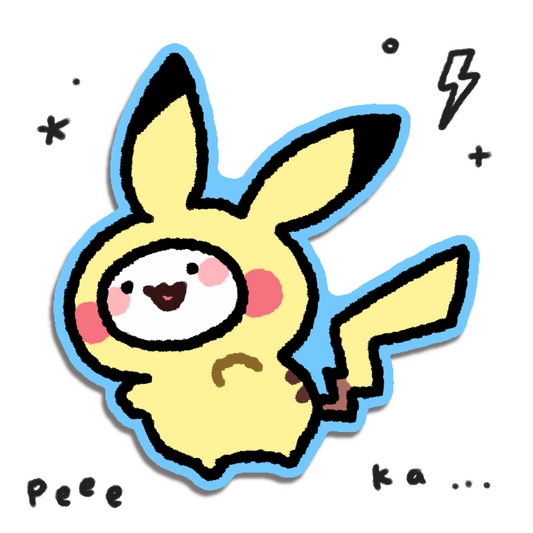 Pikachu Bimbo Sticker