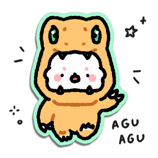 Agumon Bimbo Sticker