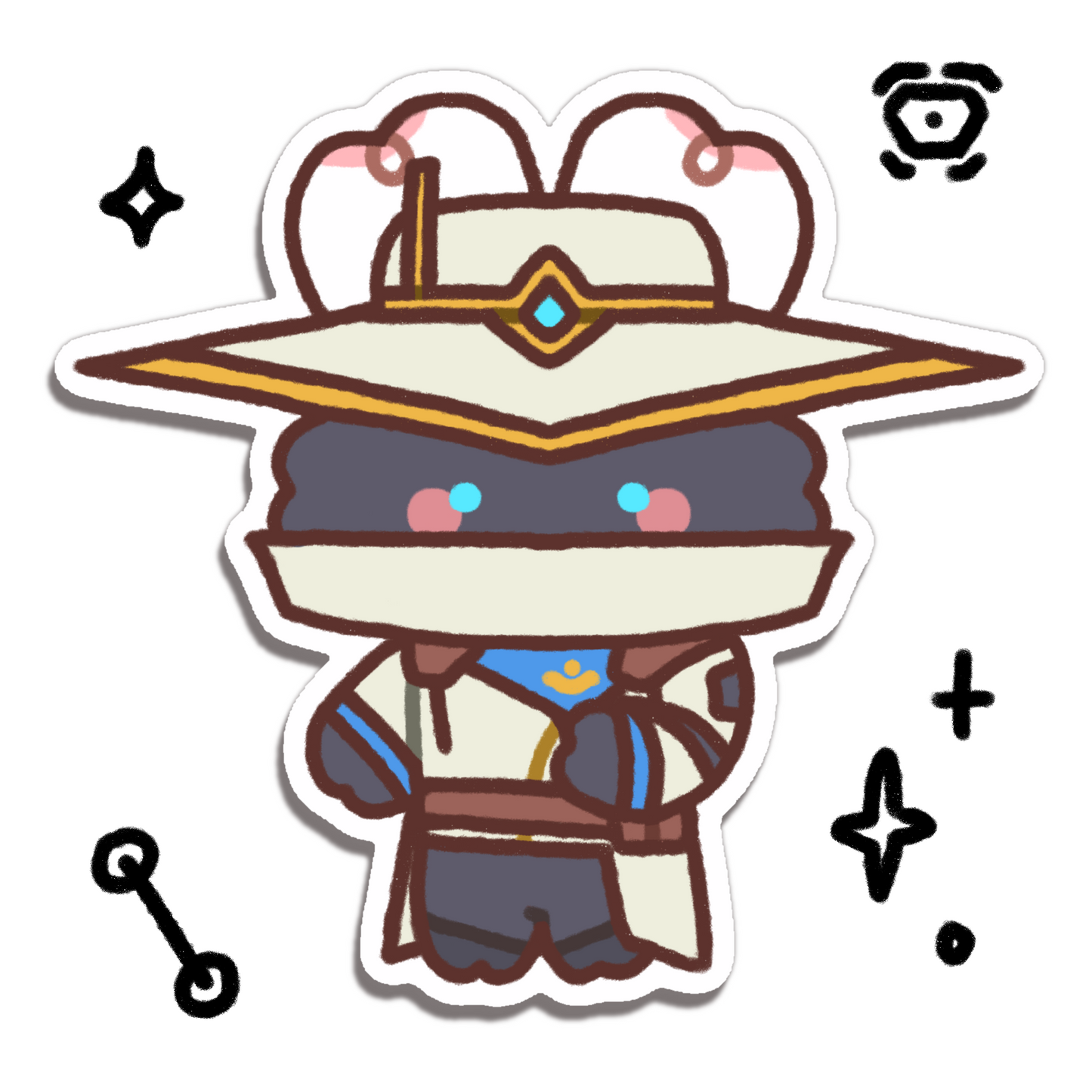 ✩ Valorant Agents as Bimbo Stickers