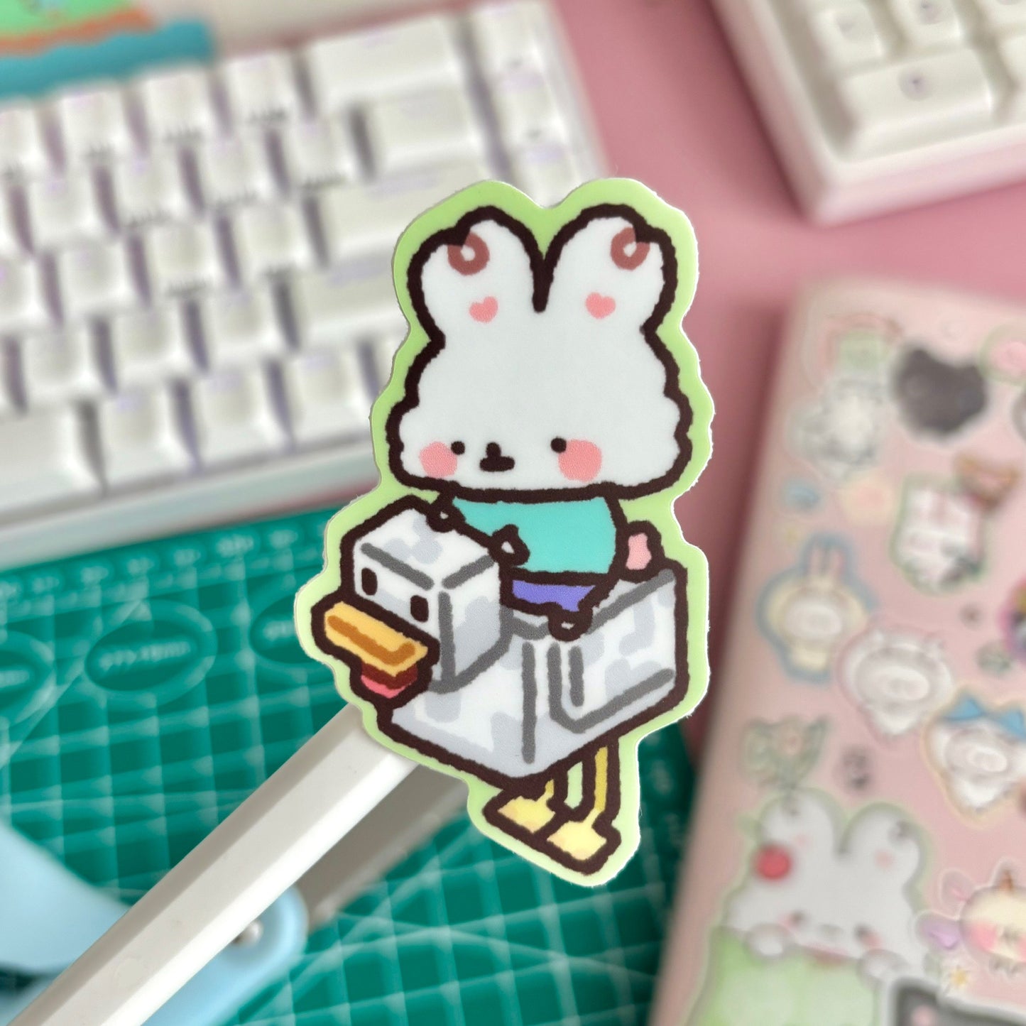 Chicken Jockey Bimbo Sticker