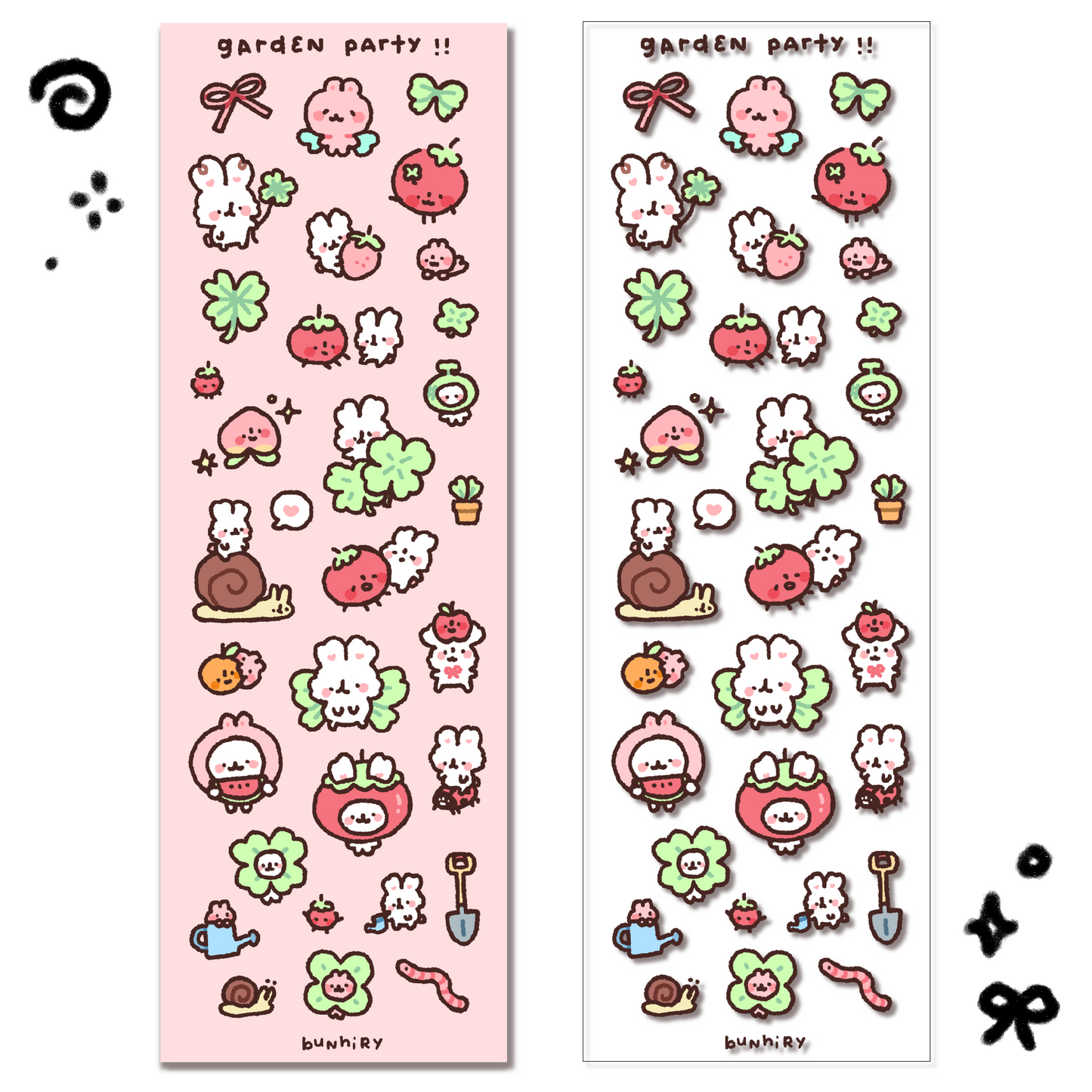 Garden Party Bimbo Sticker Sheet