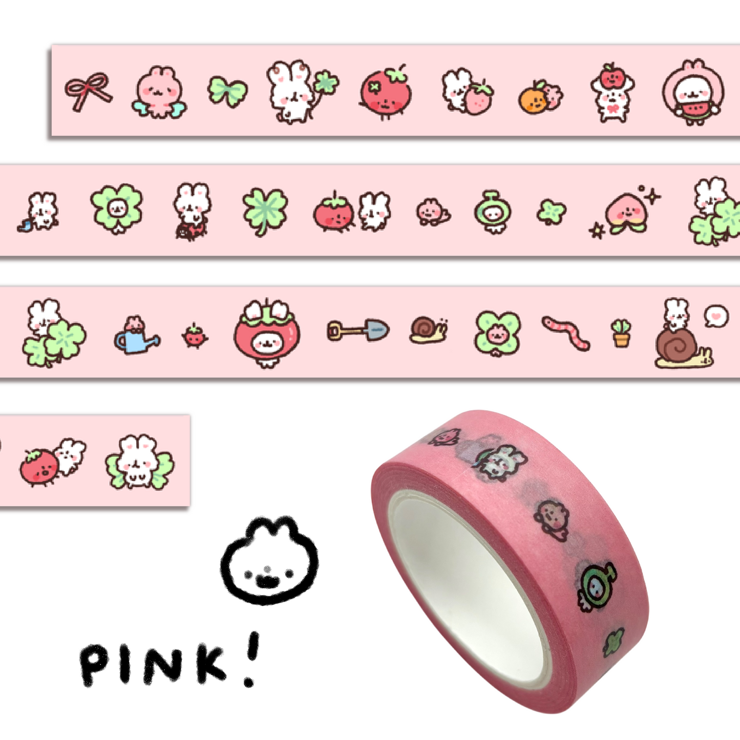Garden Party Washi Tape w/ Bimbo