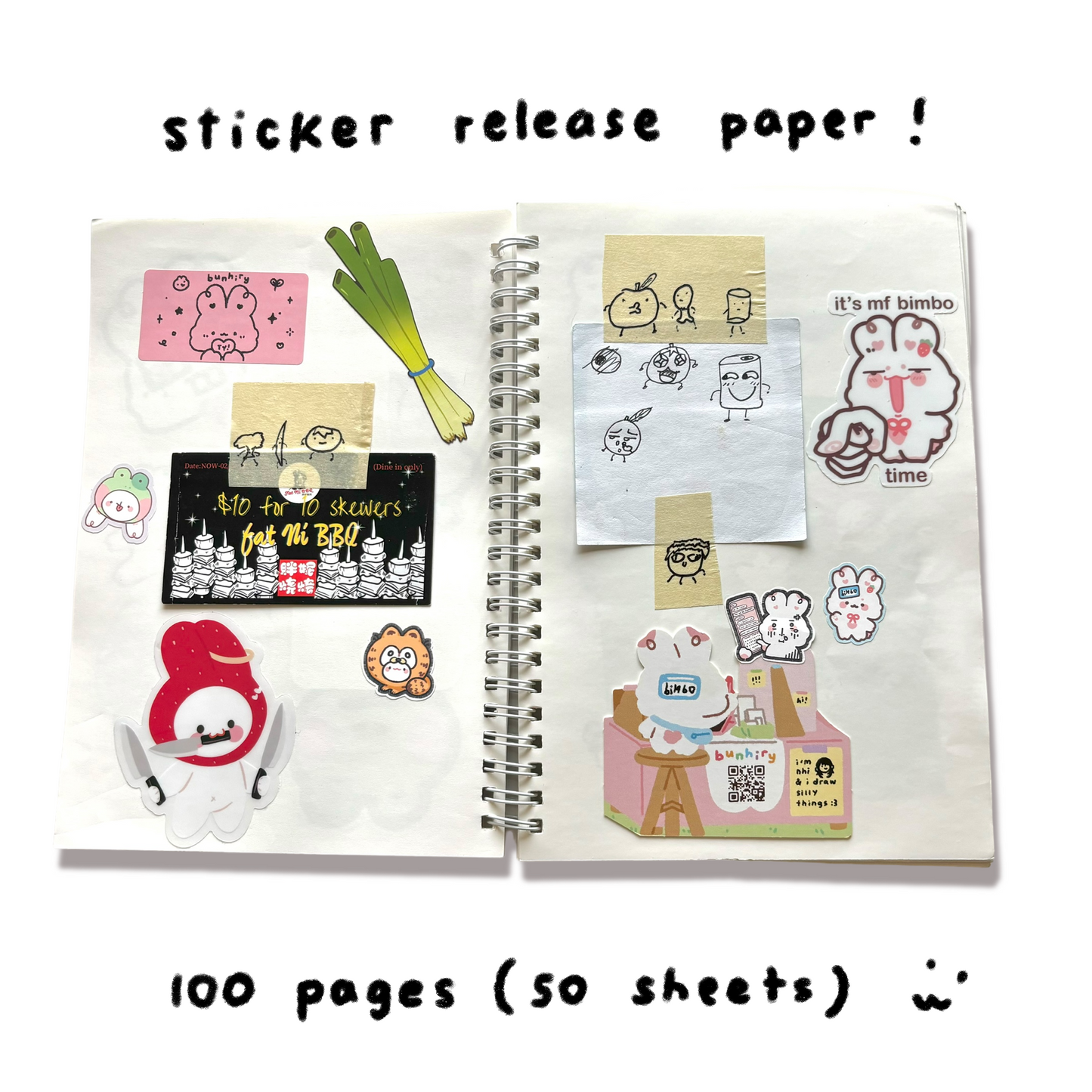 Chiikawa The Fool Reusable Sticker Book