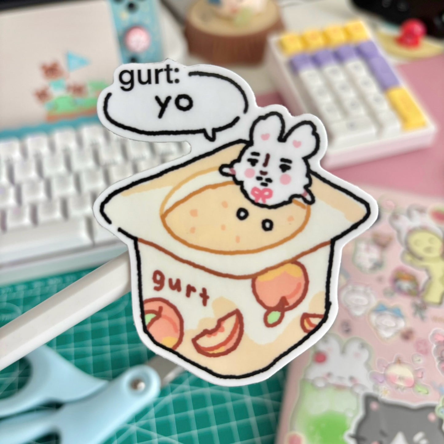 Yogurt Gurt:yo Bimbo Chimpo Stickers