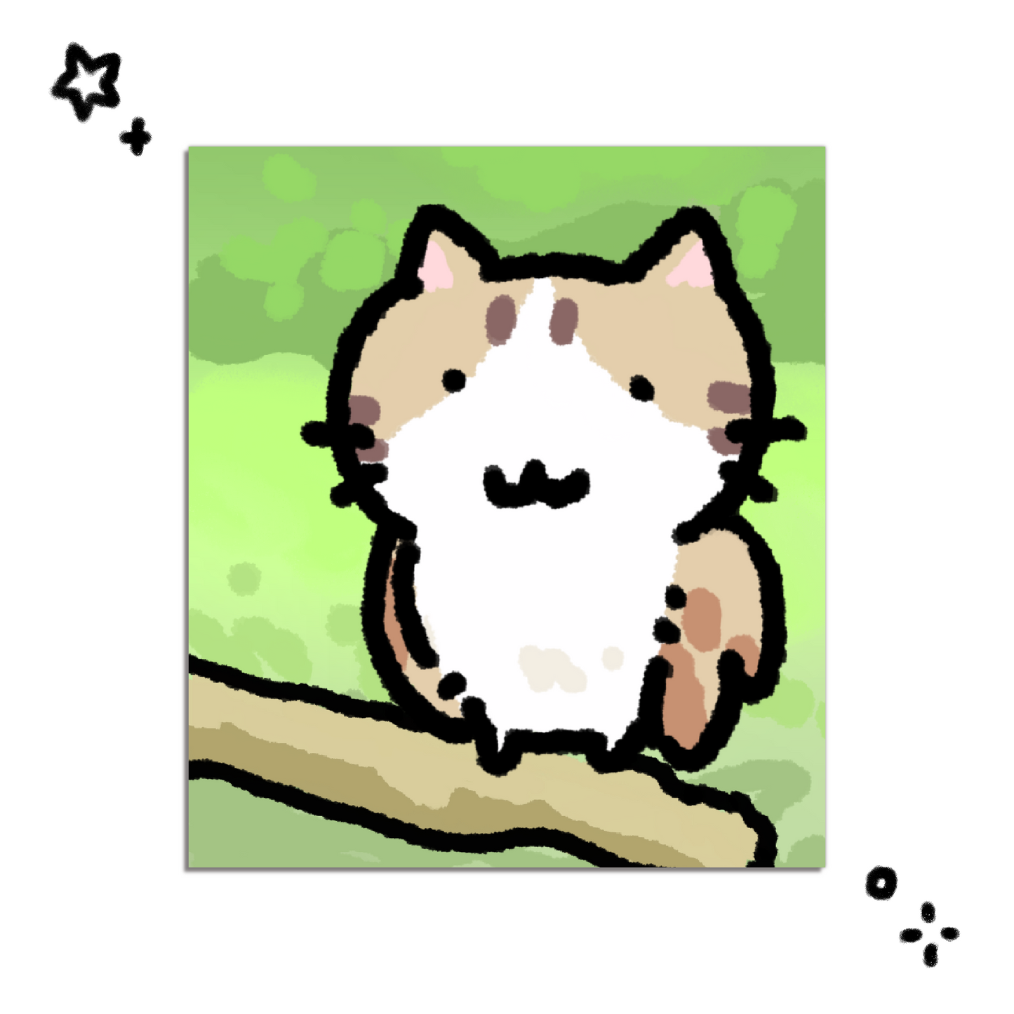 Meowl Sticker