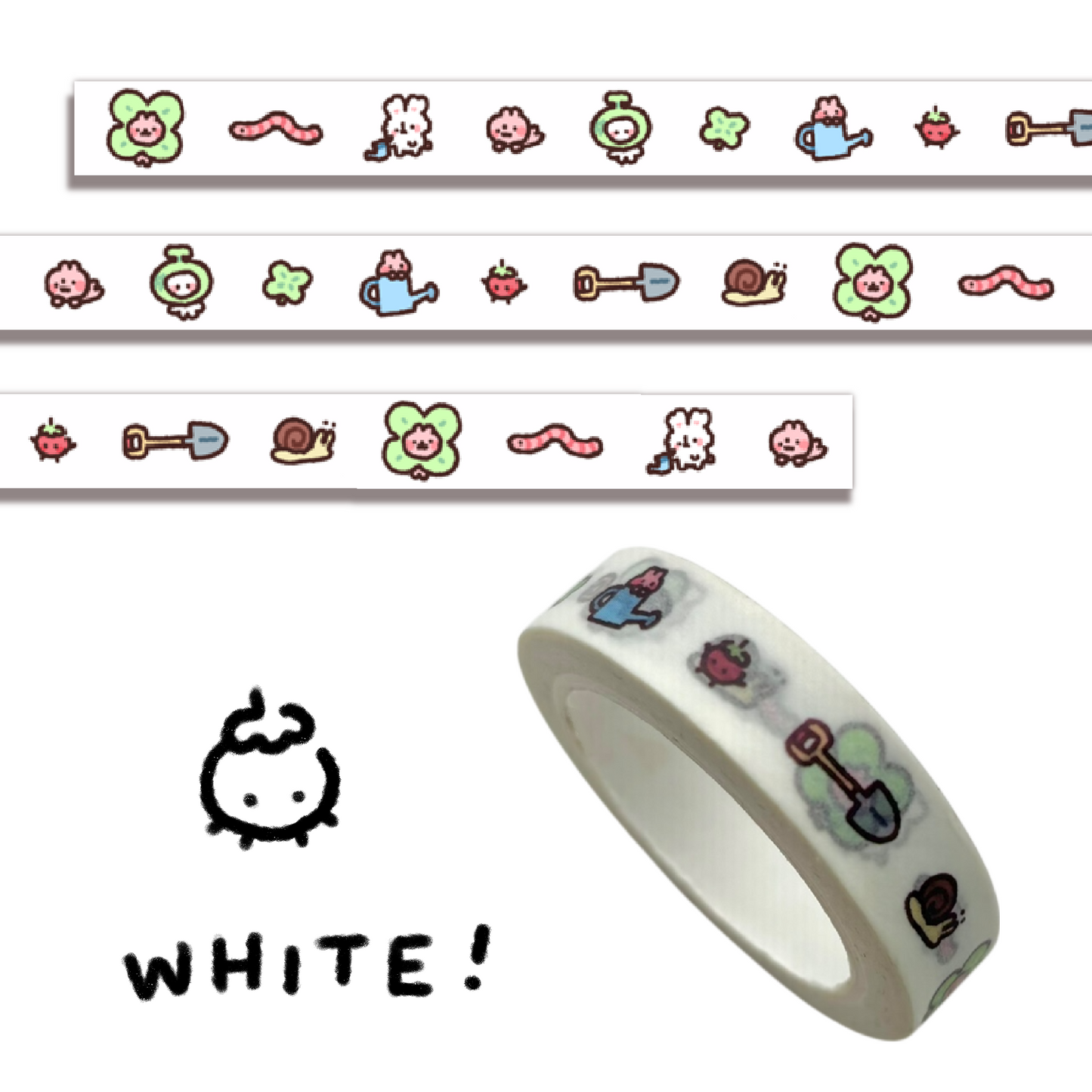 Garden Party Washi Tape w/ Bimbo