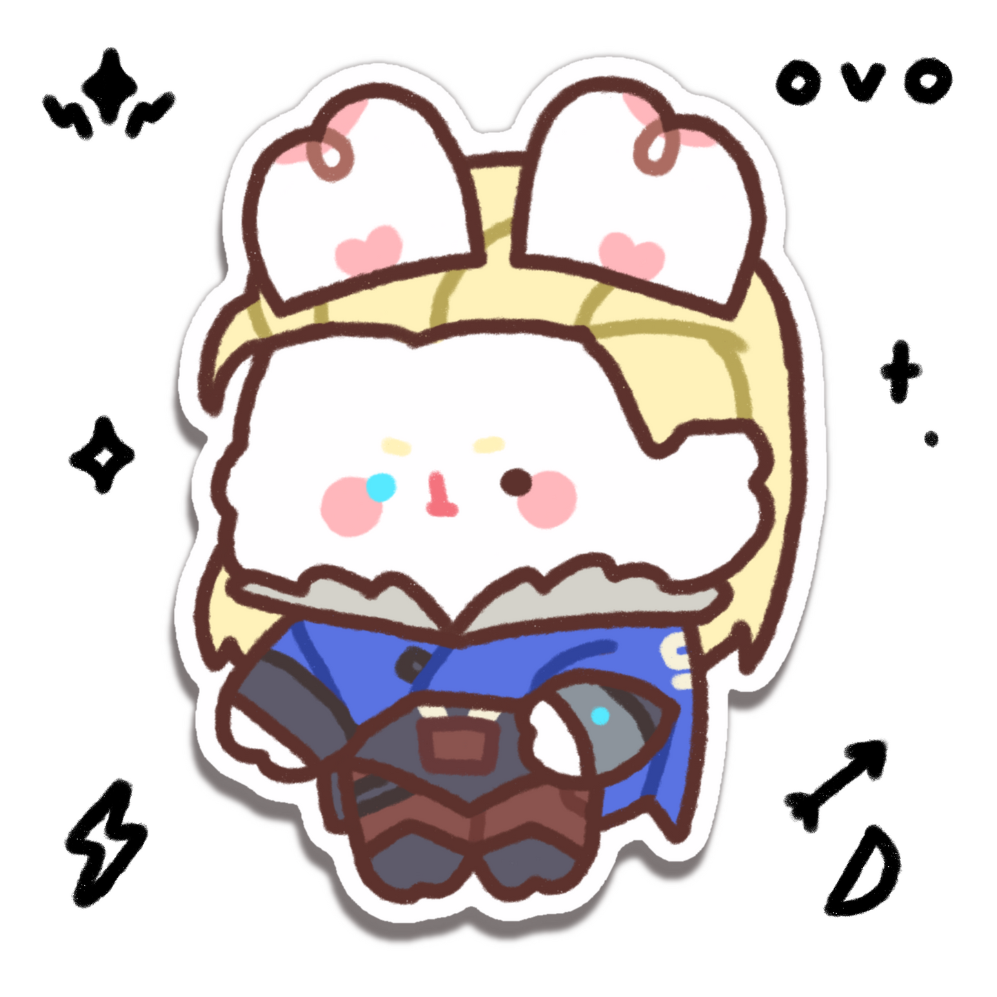 ✩ Valorant Agents as Bimbo Stickers