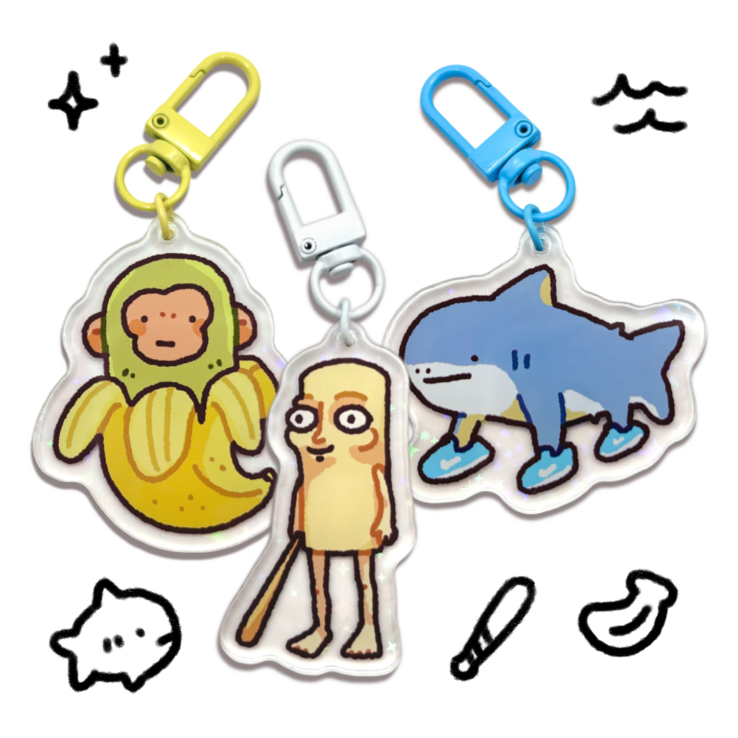 Italian Brainrot Keychains