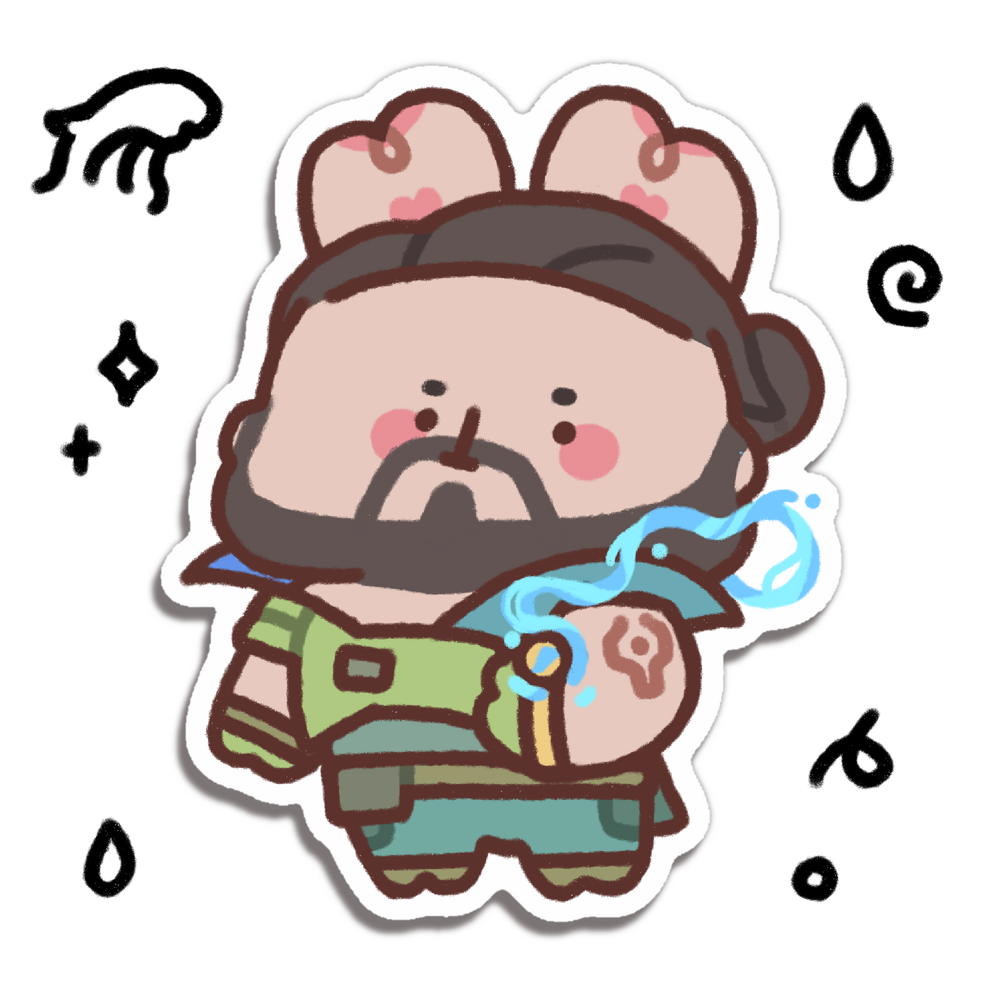 ✩ Valorant Agents as Bimbo Stickers