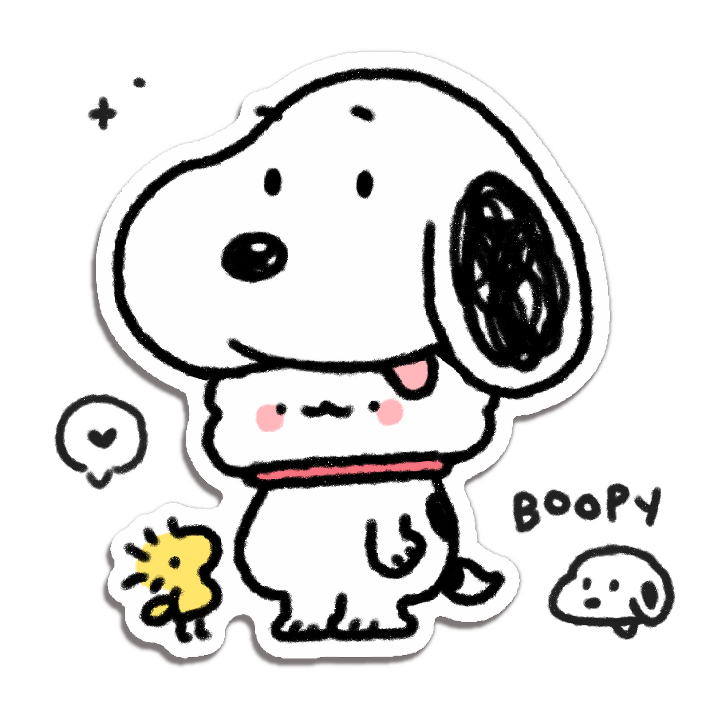 Snoopy Bimbo Sticker