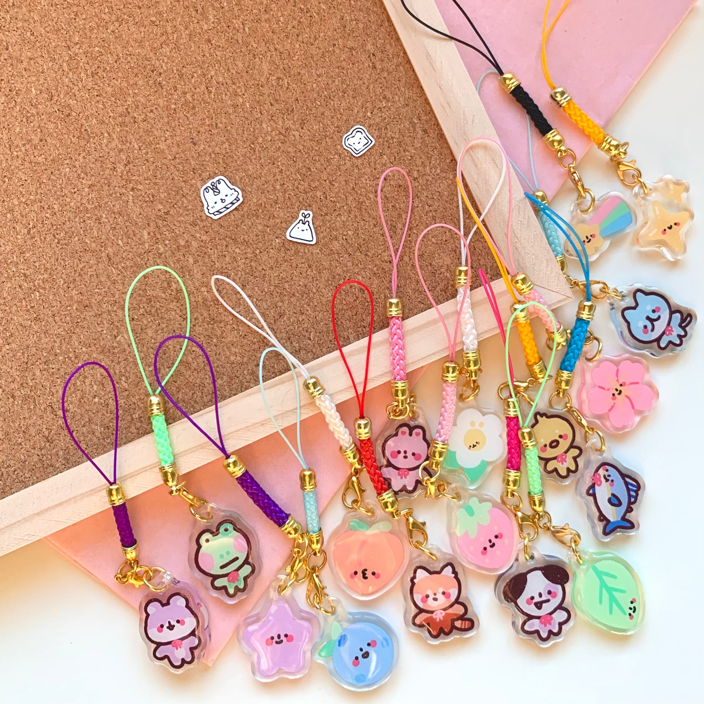 Funky Animal Phone Charms