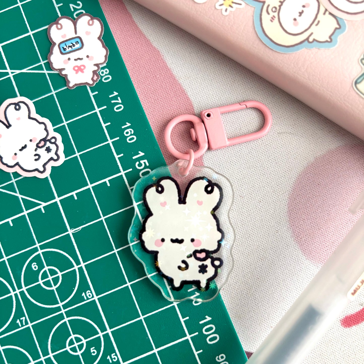 Bimbo Butthole Keychain