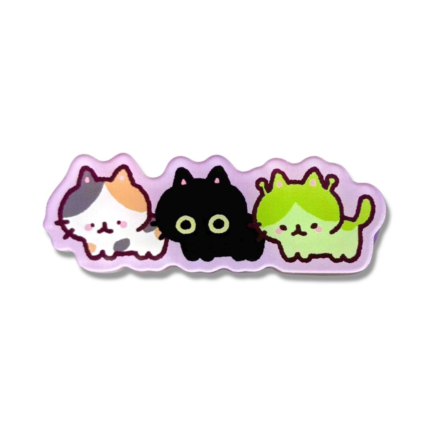 Kitty Cat Hair Clips