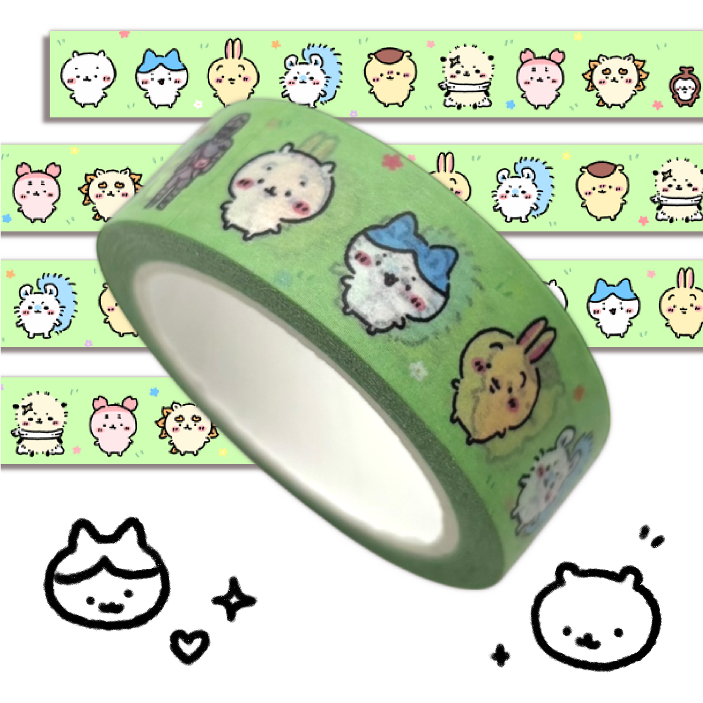 Chiikawa Washi Tape