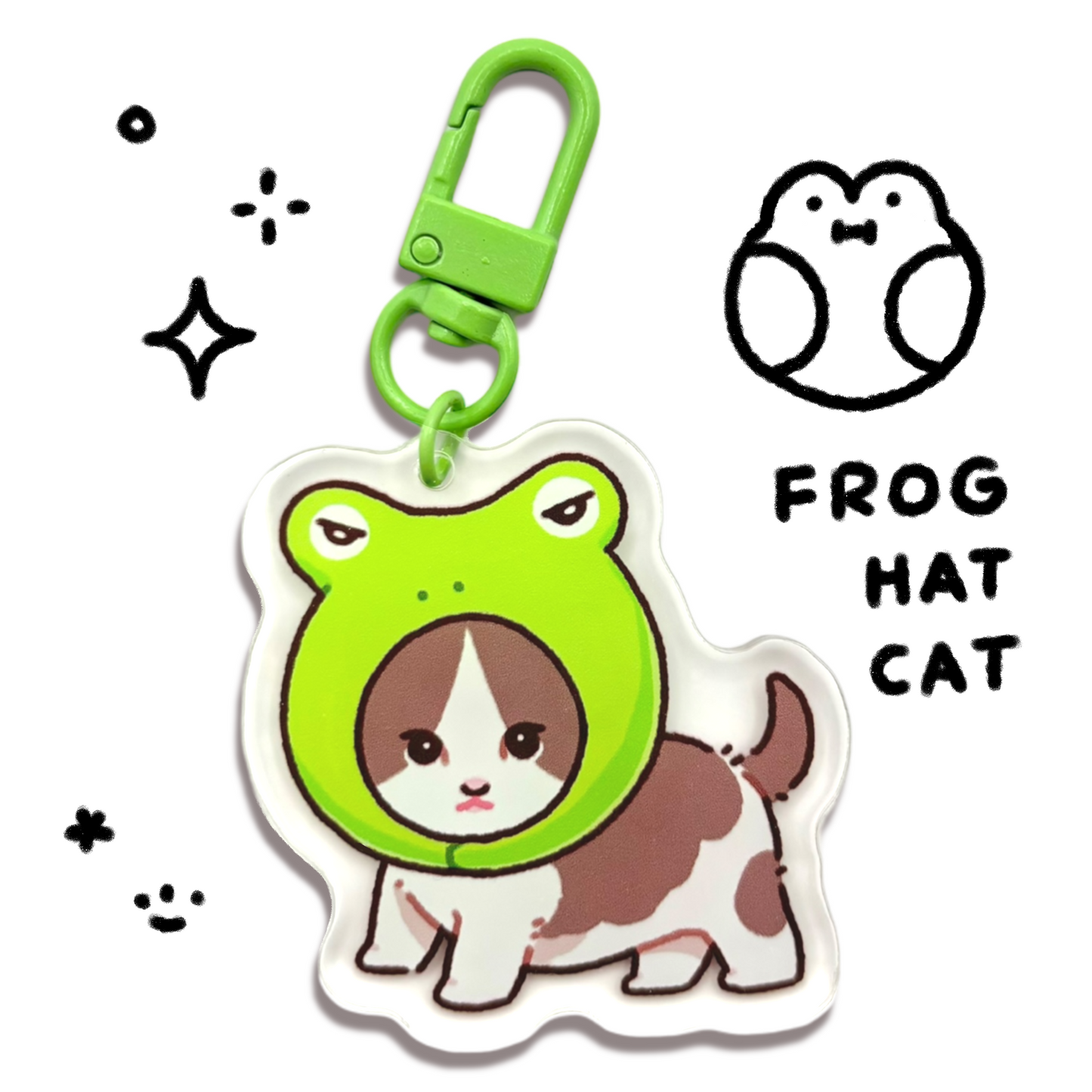 Cat Meme Keychains 2