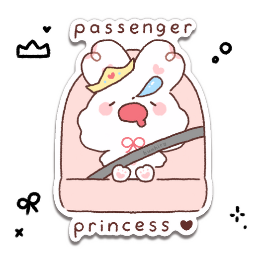 Passenger Princess Bimbo Sticker