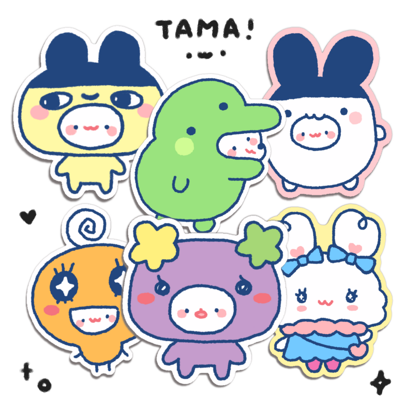 Tamagotchi Bimbo Stickers