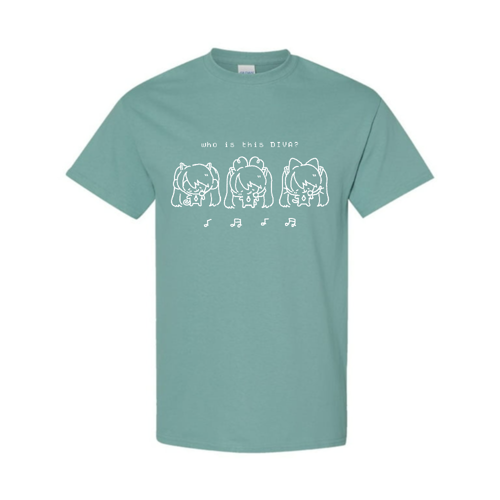 Who Is This Diva? Miku T-Shirt