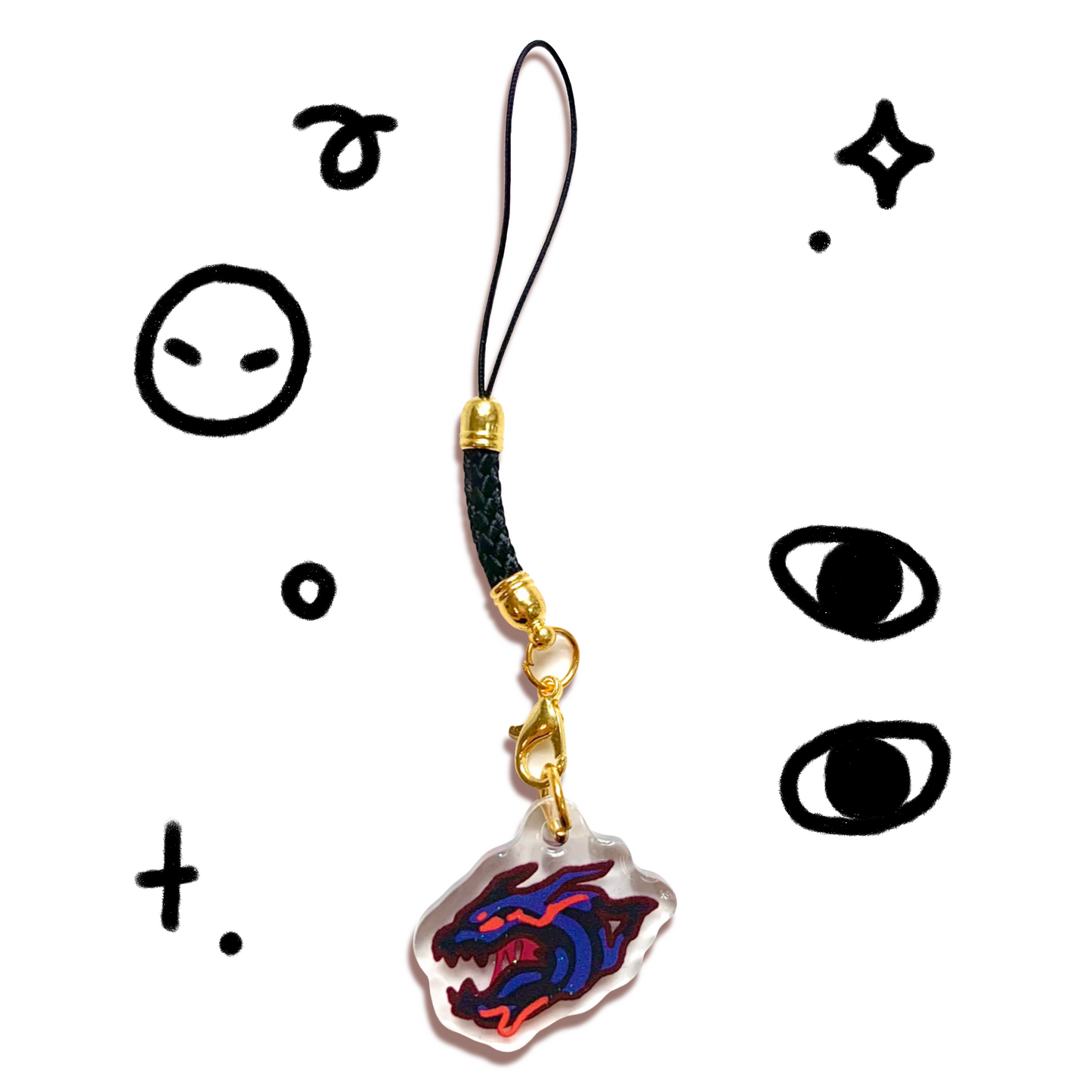 Ladybug Phone Charm 