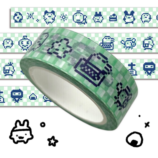 Tamagotchi Washi Tape