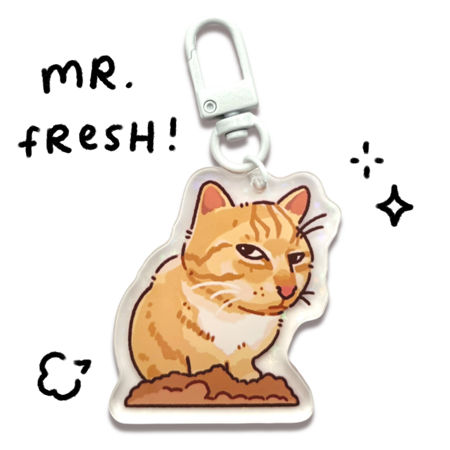 Cat Meme Keychains 2