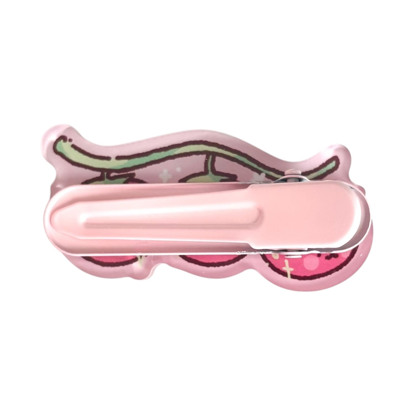 Dragonfly and Tomato Hair Clips