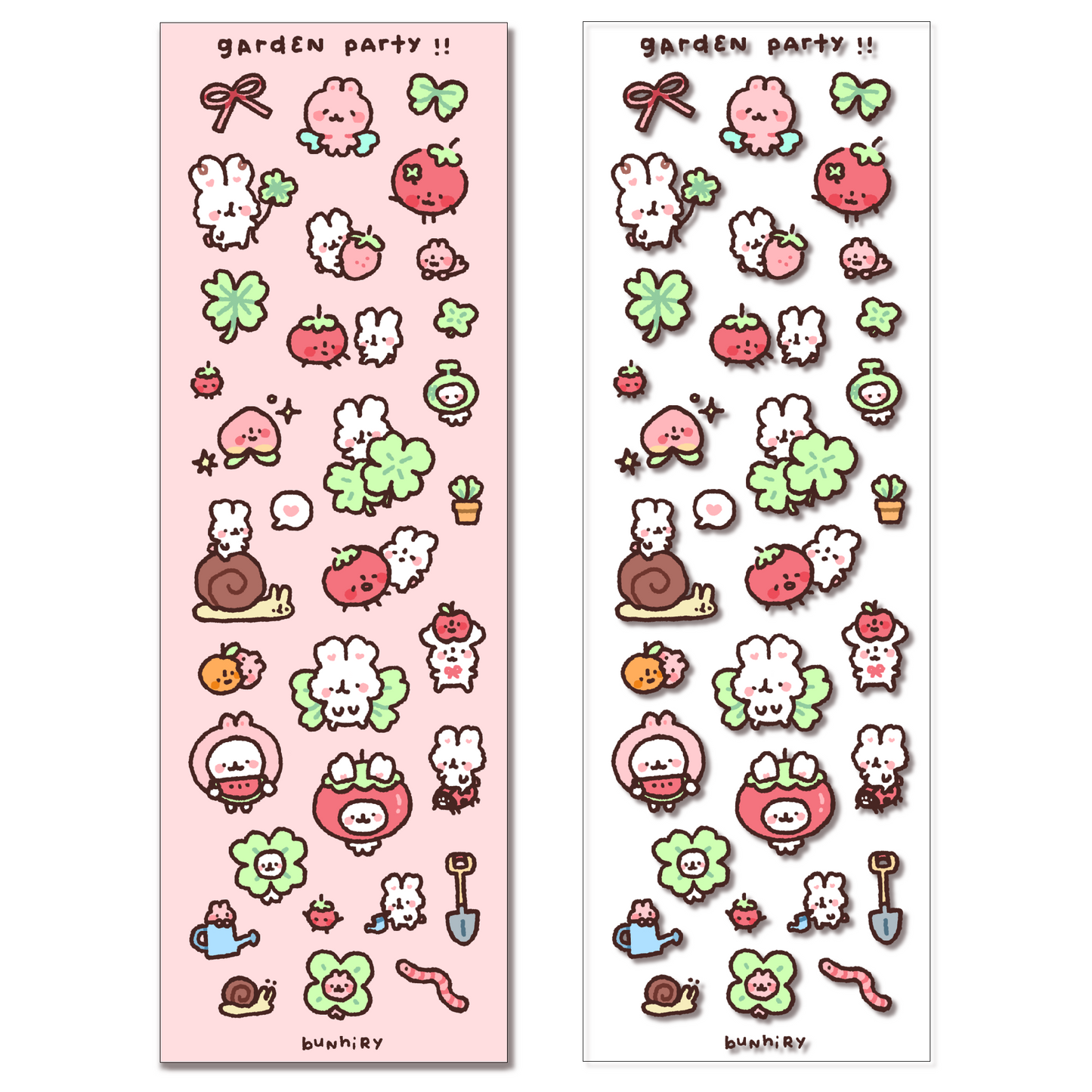 Garden Party Bimbo Sticker Sheet