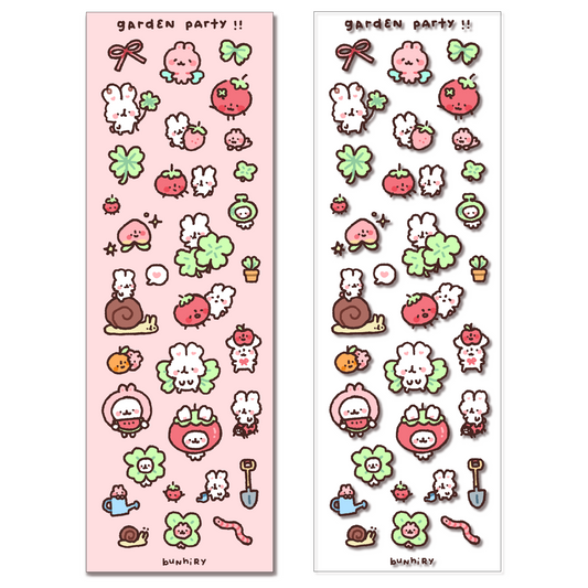 Garden Party Bimbo Sticker Sheet