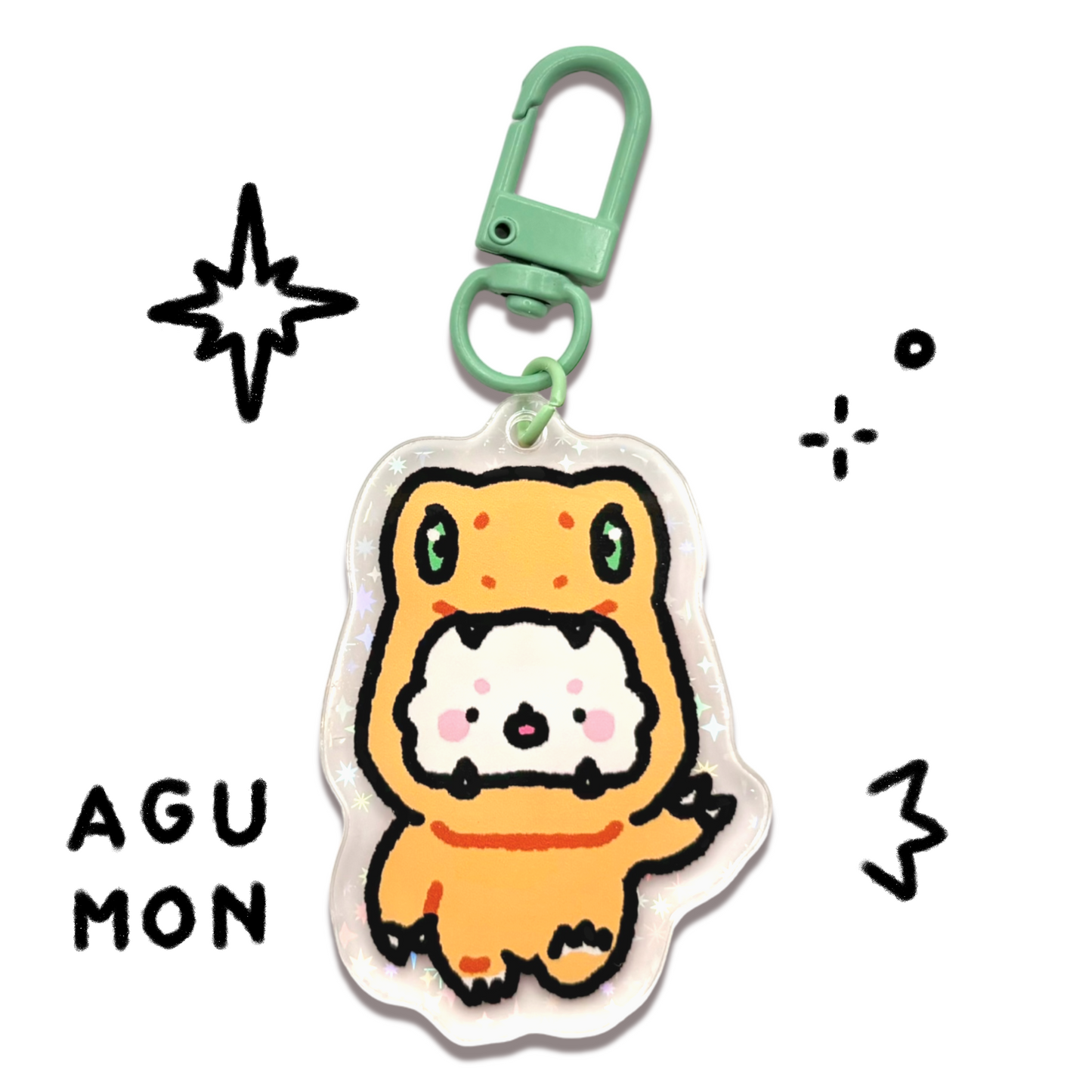 Agumon Bimbo Keychain