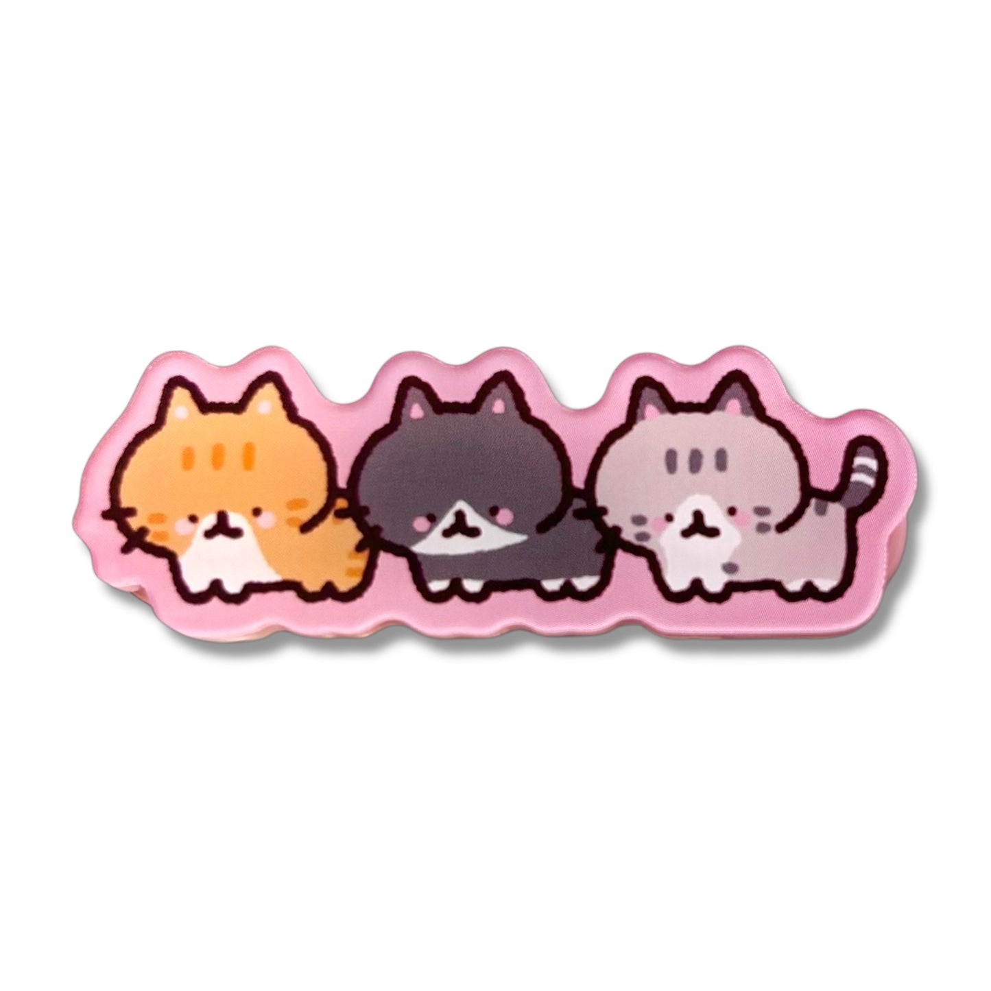 Kitty Cat Hair Clips