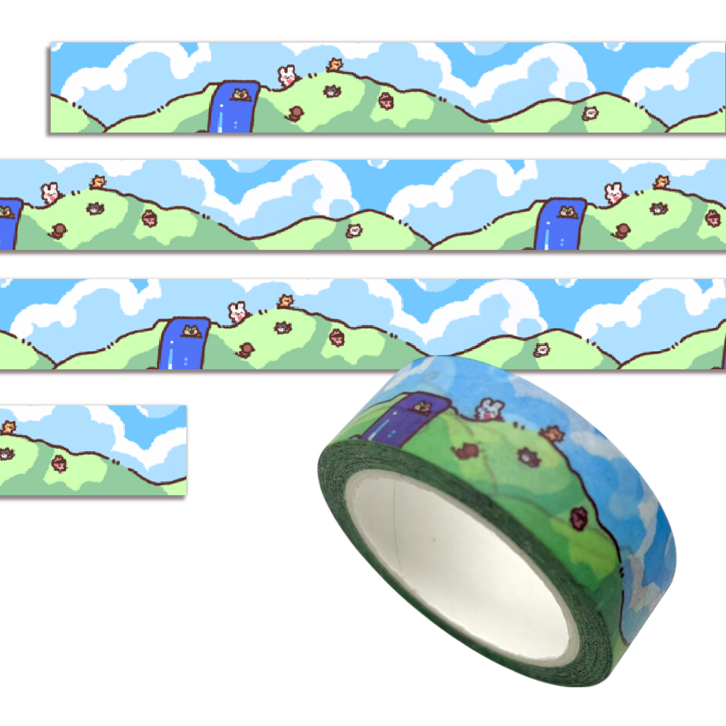 Meadow Washi Tape w/ Bimbo