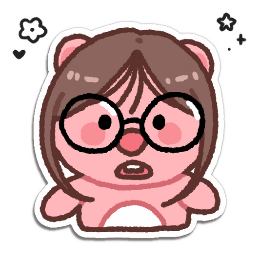 Loopy Nerd Sticker