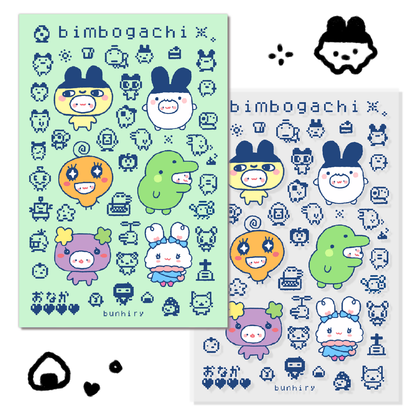 Bimbogachi Sticker Sheet