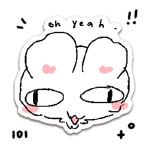 Oh Yeah Bimbo Sticker – Bunhiry