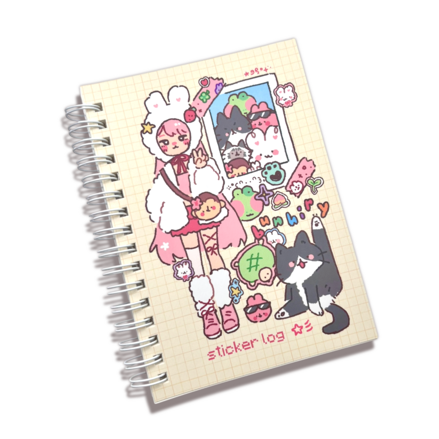 Sticker Log Reusable Sticker Book