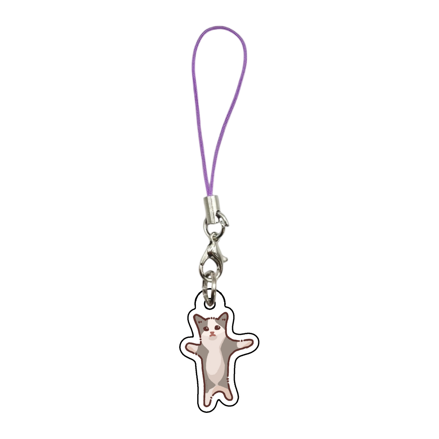 Cat Meme Phone Charms