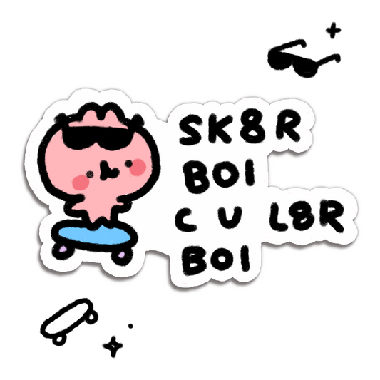 Sk8r Boi Sticker