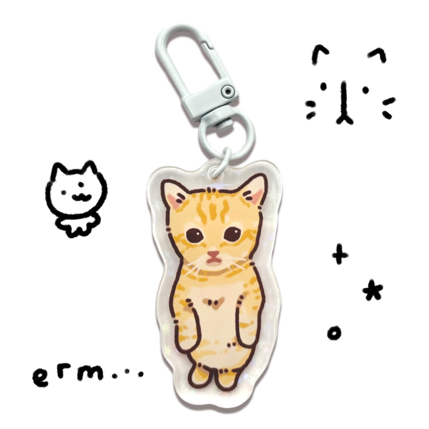 Cat Meme Keychains