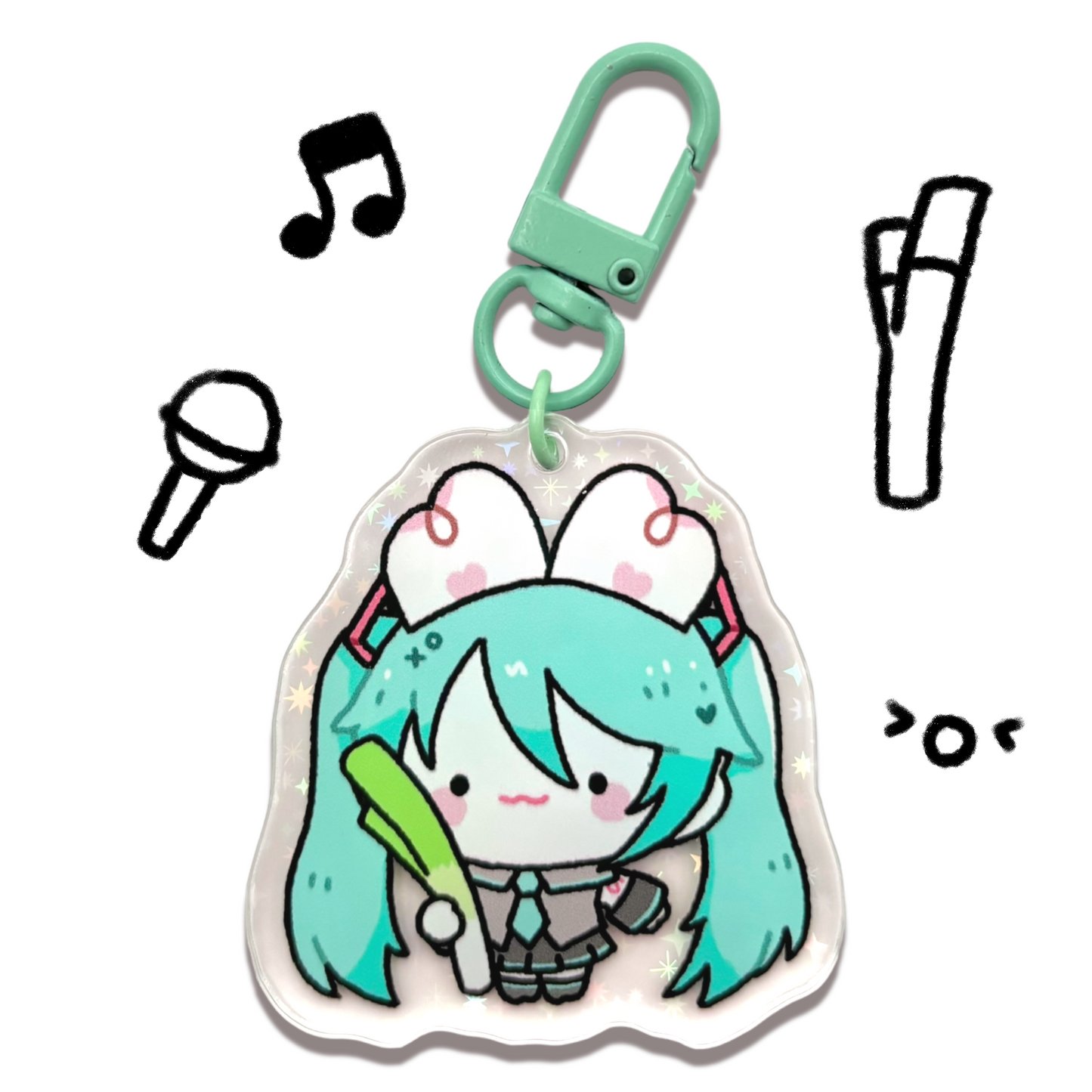 Miku Bimbo Keychain