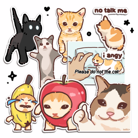 Cat Meme Stickers